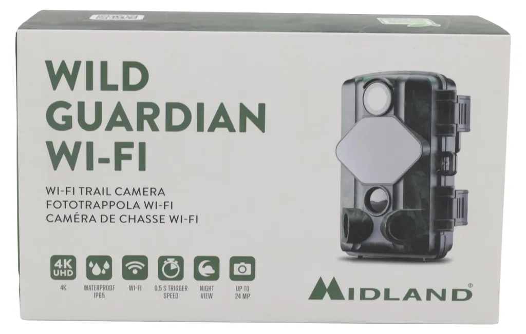 MIDLAND Wild Guardian Caméra de Chasse avec Wi-Fi et Vision Nocturne IR