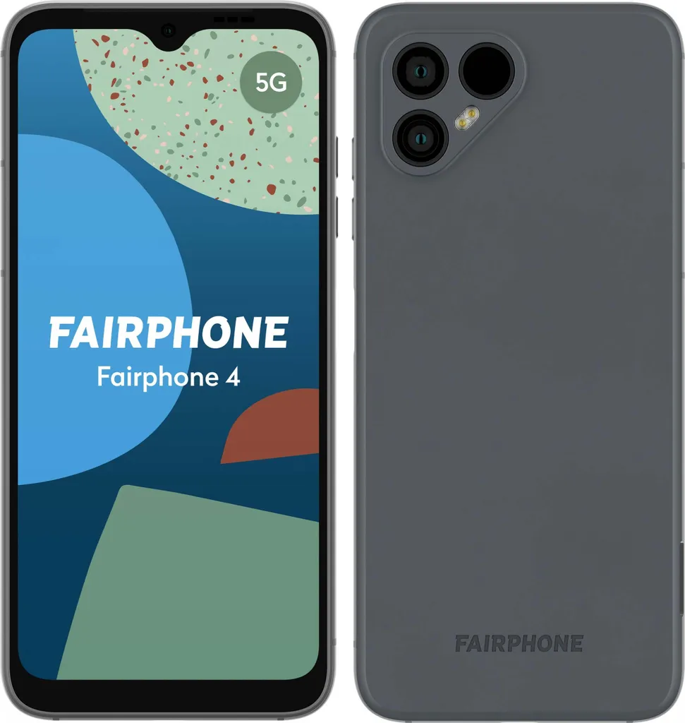 Fairphone 4 5G Gris 128GB : Dites Adieu à l'Obsolescence avec ce Mobile - 9