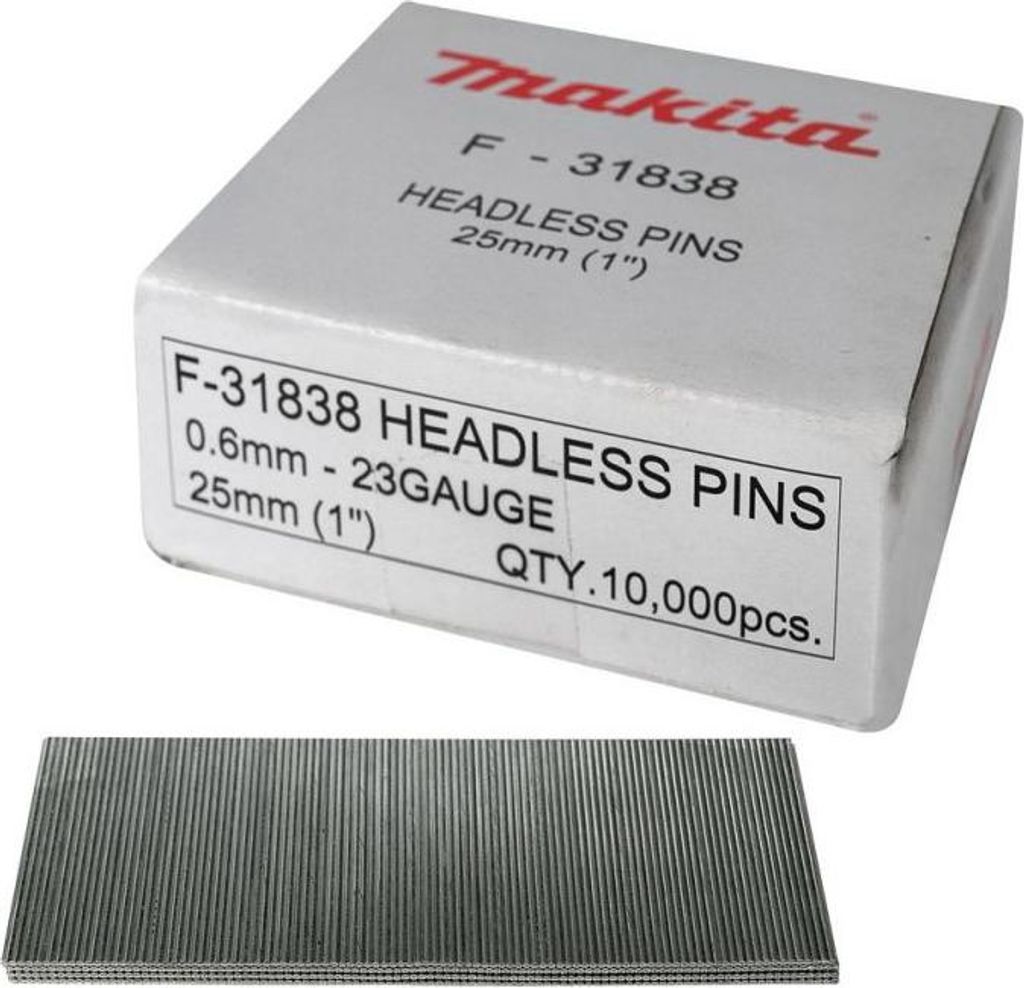 Makita Čap 0,6 x 25 mm F-31838 10000 ks. Obrázok produktu 