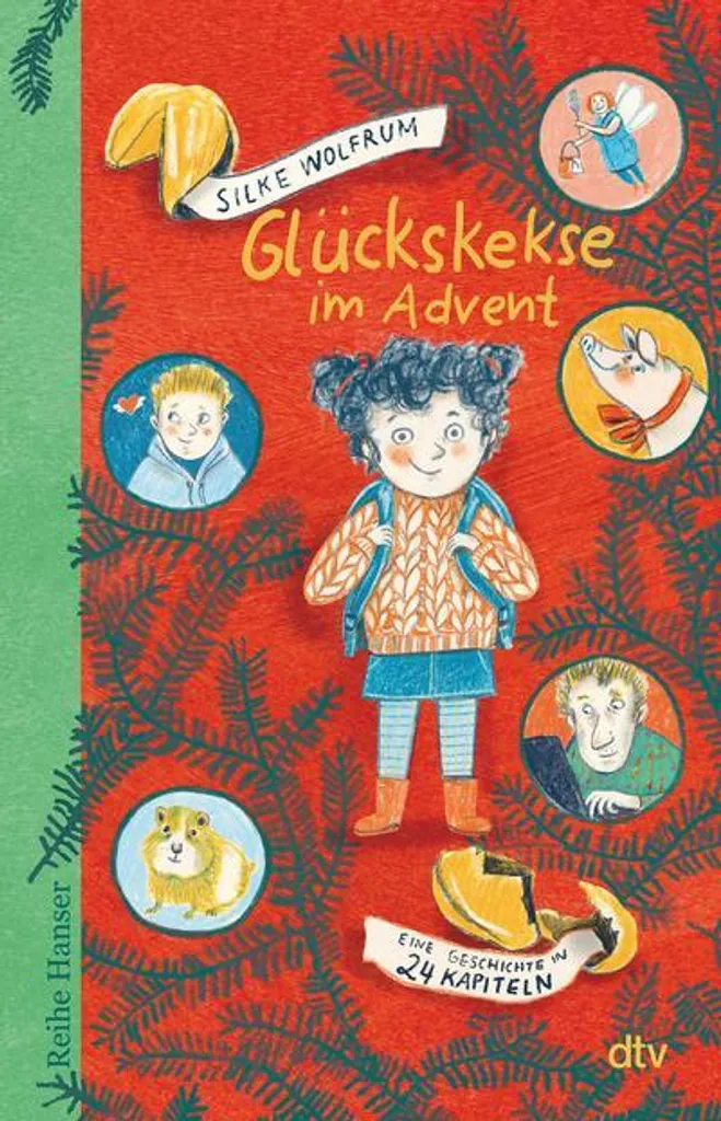 Glückskekse im Advent - 24 Biscuits de la Fortune pour Noël en Boîte