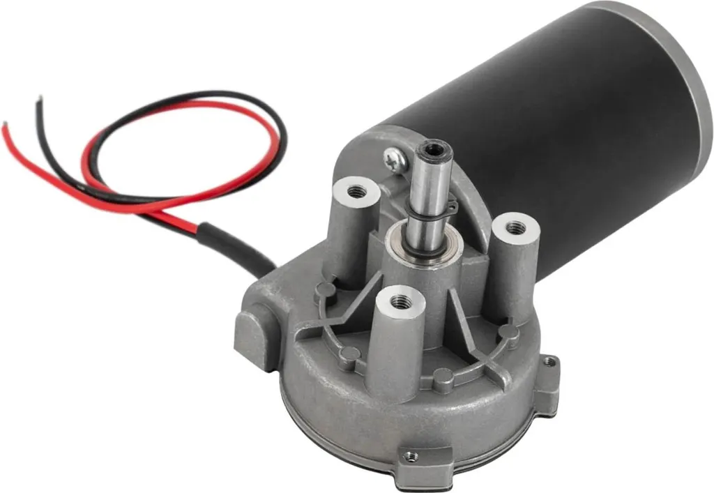 Moteur électrique 24V 80W avec réducteur 220 rpm pour textile et impression