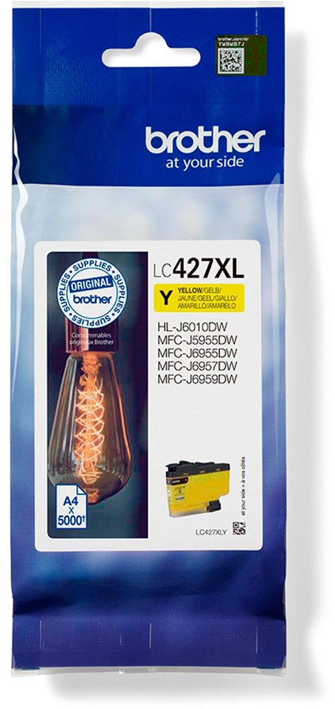 Brother LC-427XLY Druckerpatrone 1 Stück(e) Original Hohe Produktbild 