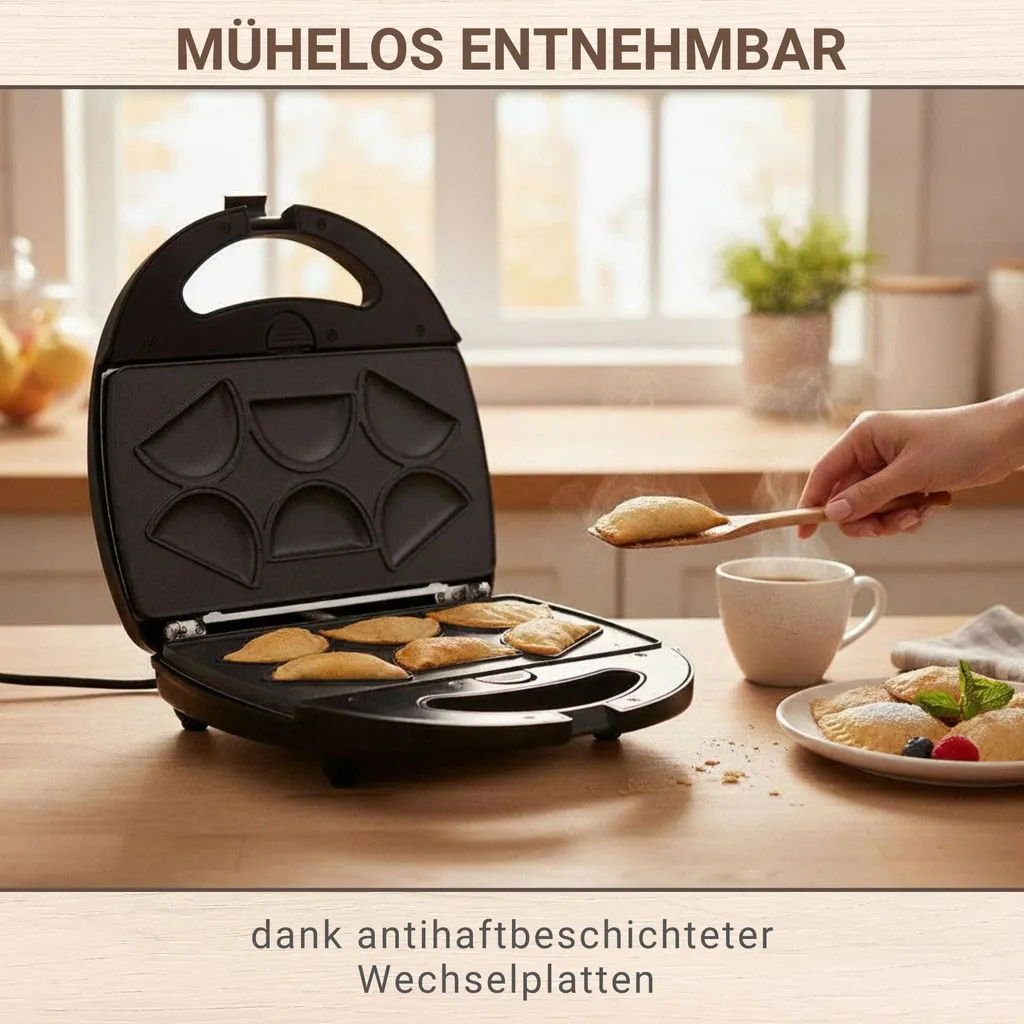 Appareil Mini-Empanada Maker Idéal pour Apéritifs et Soirées Tapas - 8