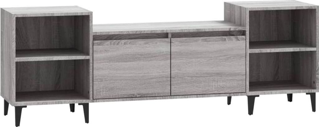 vidaXL TV skříňka Grey Sonoma 160x35x55 cm výrobek ze dřeva Obrázek produktu 