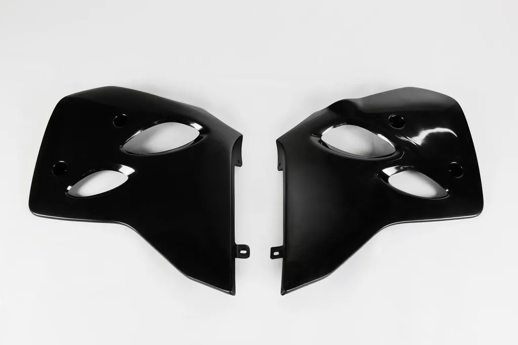 Protection de radiateur KTM par UFO Plast en plastique noir résistant