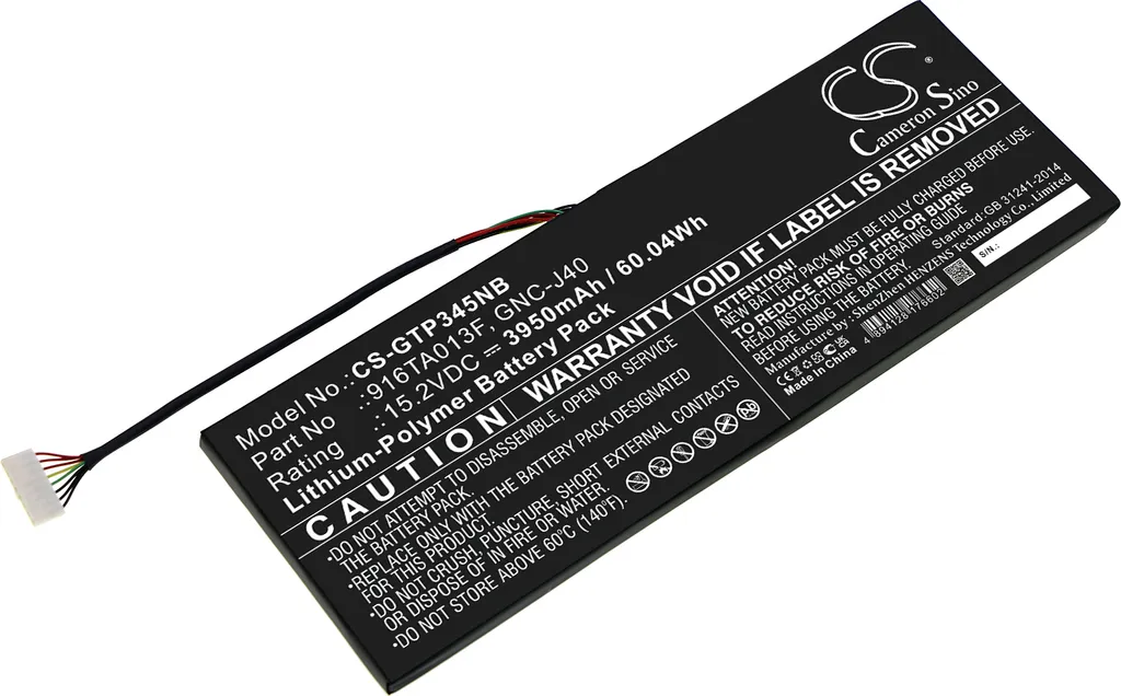 Batteria TECHTEK per Gigabyte P34 P34G V5 V7 | Ricambio Alta Qualità 15.2V