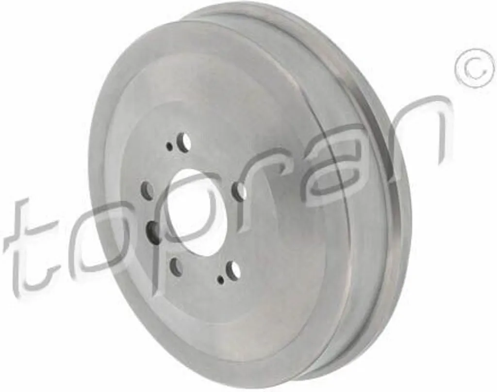 Tambour de frein TOPRAN 115 671 compatible OE 2H0 609 617 pour Amarok