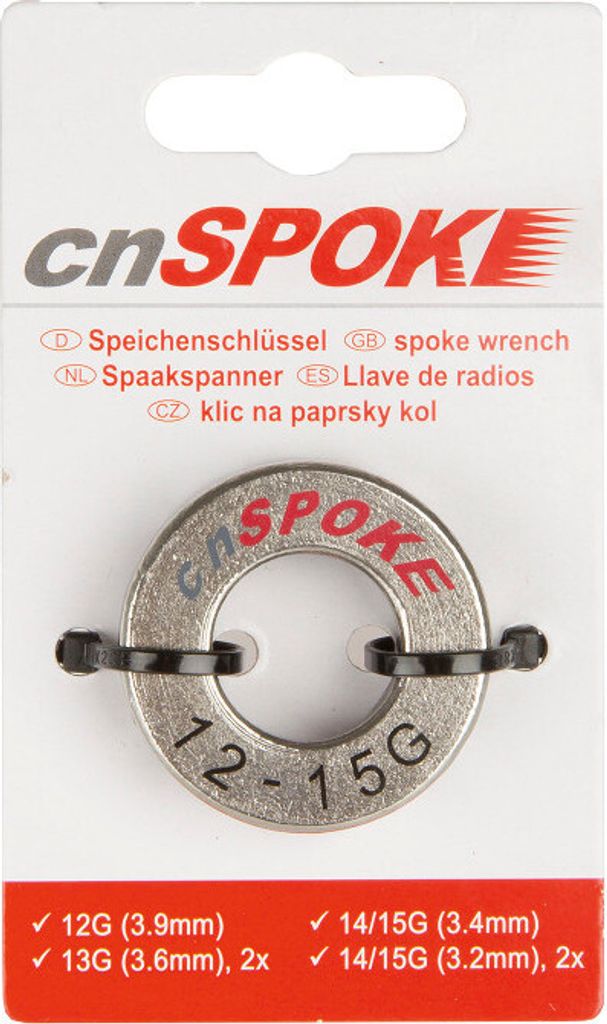 Speichenschlüssel CN-SPOKE, Stahl, 3.2 mm (14/15G), 3.4 mm Produktbild 