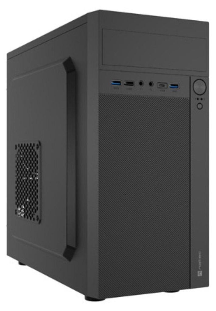 Natec NATEC Helix USB C Mini Tower Czarny Zdjęcie produktu 