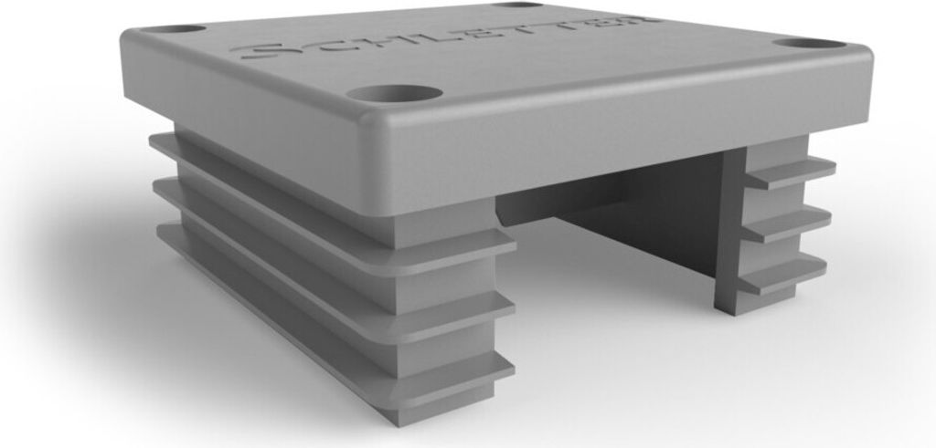 Schletter Solar Kunststoff-Endkappe silber 129011-000 Produktbild 