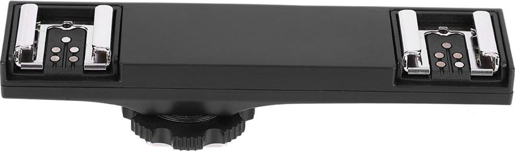 Qualität Ultralight Dual Hot Shoe Splitter für SLR -Kamera -Camcorder (für Kamera)