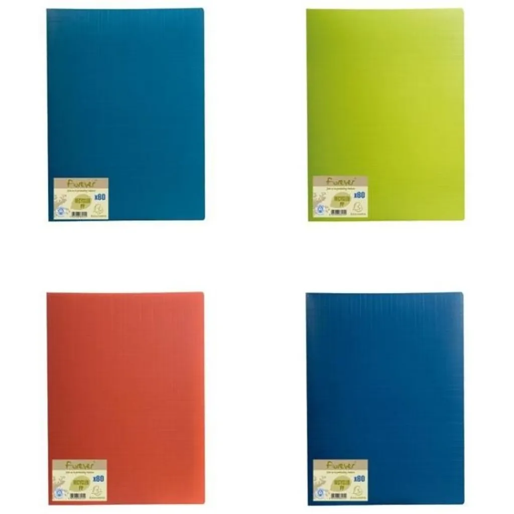 Portalistino Forever A4 30 Buste Colori Assortiti | Organizzazione Ufficio