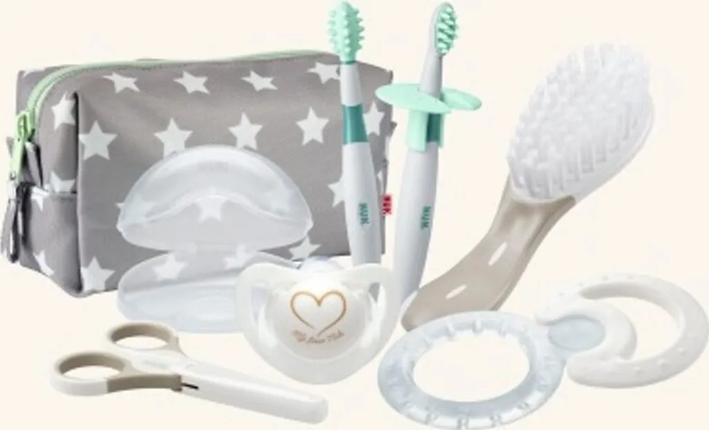 Set de naissance NUK premier kit bébé avec accessoires de puériculture