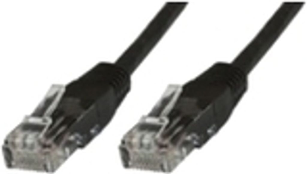Microconnect UTP6003S, 0,3 m, Cat6, U/UTP (UTP), RJ-45, RJ-45, Schwarz