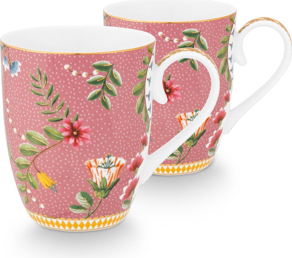 PiP Studio 2er Set Tassen La Majorelle Groß 350ml