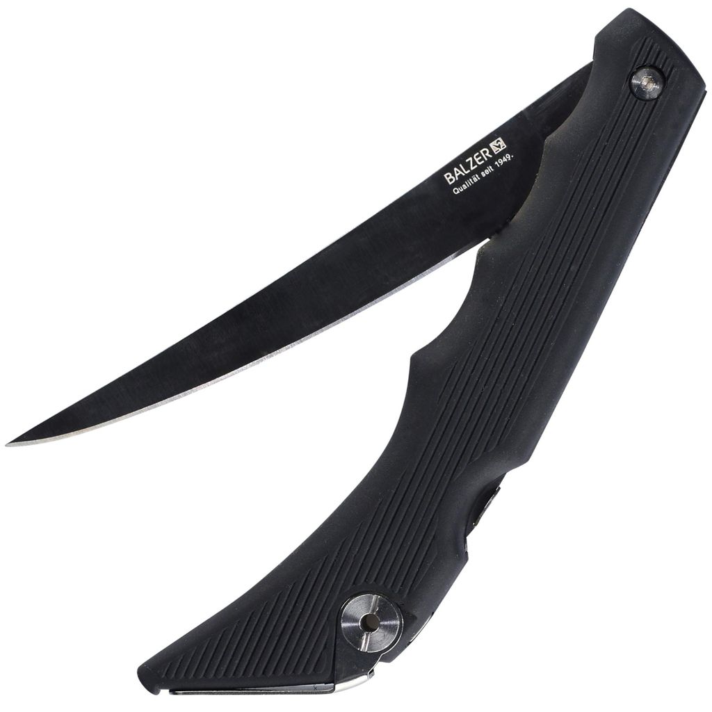 Balzer Klapp-Filetiermesser mit Ausschaber 15cm Klinge - Produktbild 