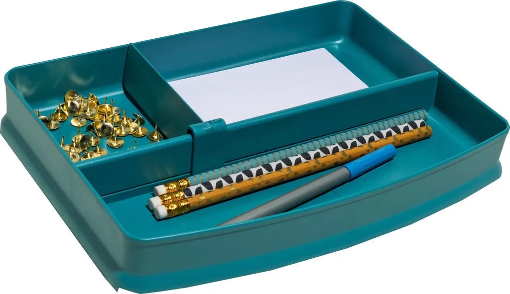 Rangement Courrier de Bureau 4 Compartiments Exacompta Bleu 11634D - 3