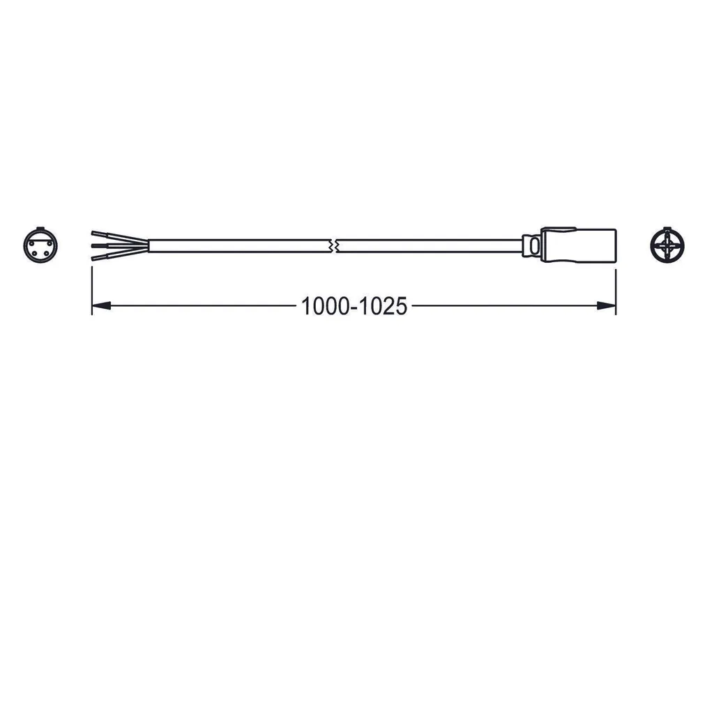 KWC Cavo Adattatore A3000open 1m | Migliora i tuoi Sensori Elettronici - 2