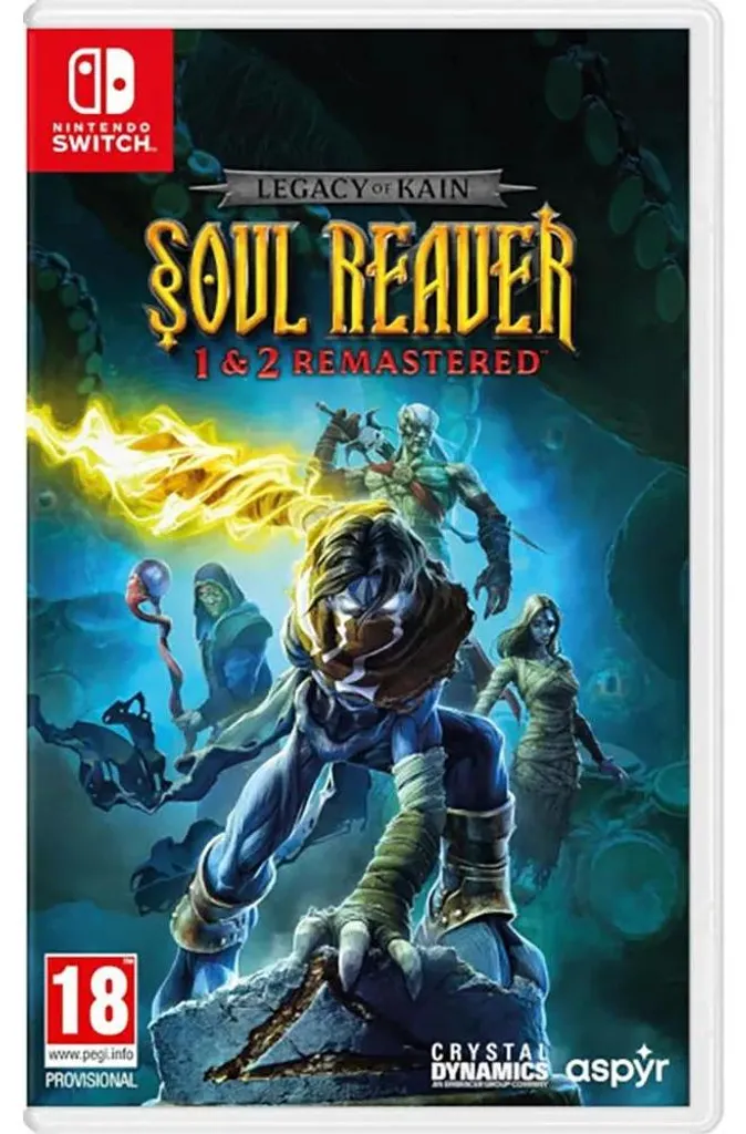 Legacy of Kain Soul Reaver 1&2 Remastered Switch - Graphismes Améliorés