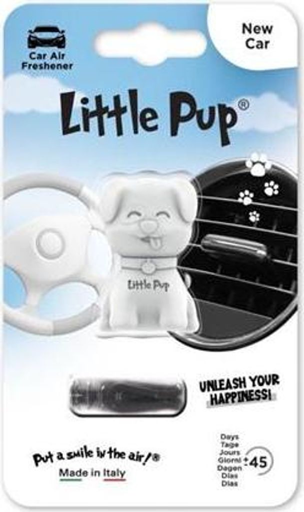 Vůně do auta "New Car", bílá, LITTLE PUP 7640186843607 Obrázek produktu 