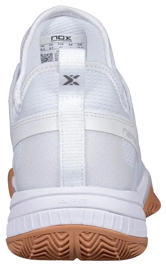 Chaussures de Padel Nox Nerbo Blanc Taille 45 pour Homme Performance