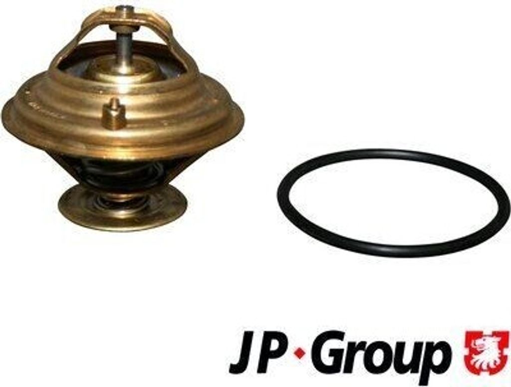 JP GROUP Thermostat Kühlmittel 80°C für VW Golf IV Schrägheck (1J1) Golf V Schrägheck (1K1) Transporter V Bus (7HB, 7HJ, 7EB, 7EJ, 7EF, 7EG, 7...
