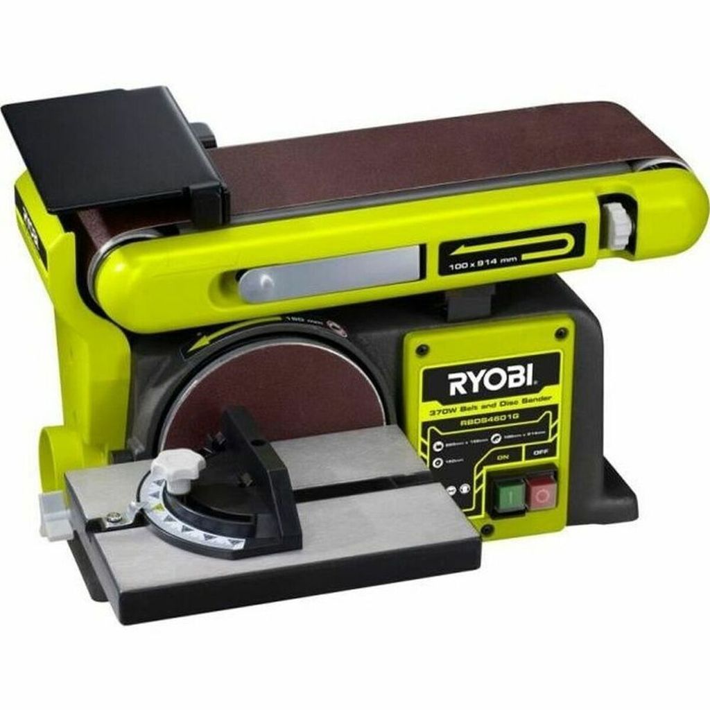 Ryobi RBDS4601G, Bandschleifmaschine, Tischplatte, 10 cm, 91,4 cm, 492 RPM, 375 W