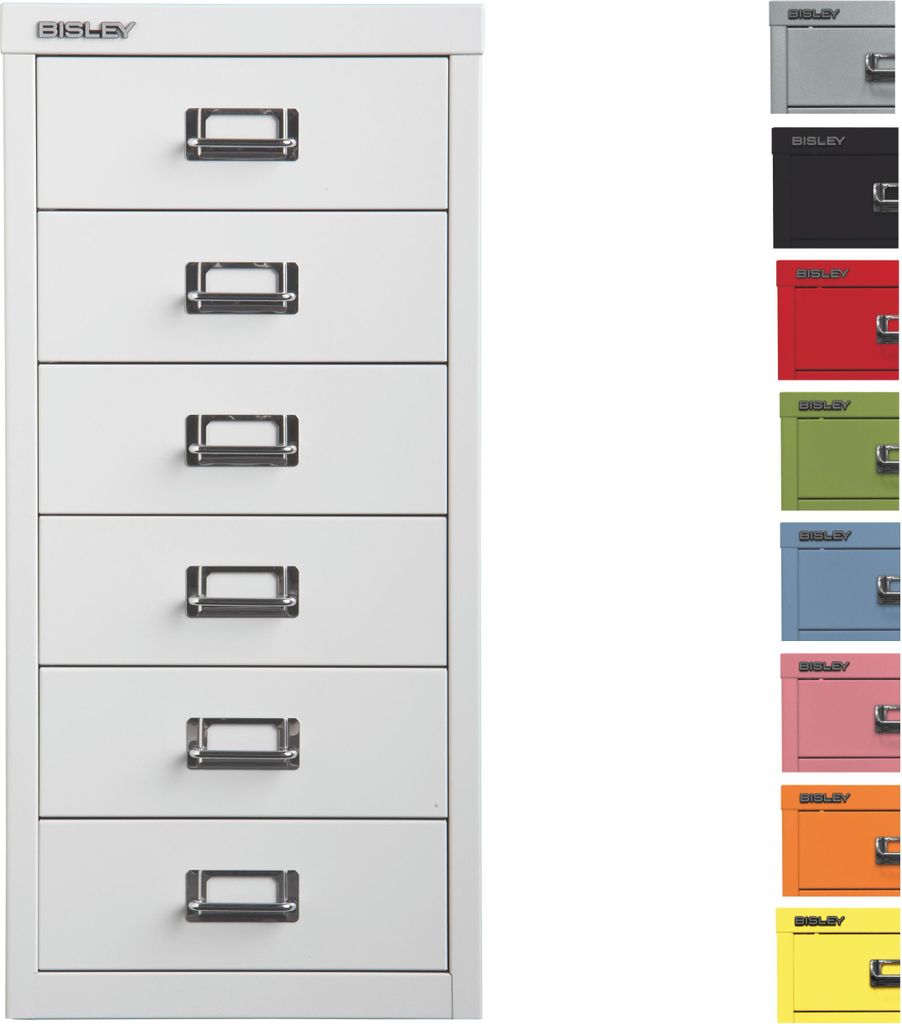 Bisley MultiDrawer Schubladenschrank - Farbe: Anthrazitgrau