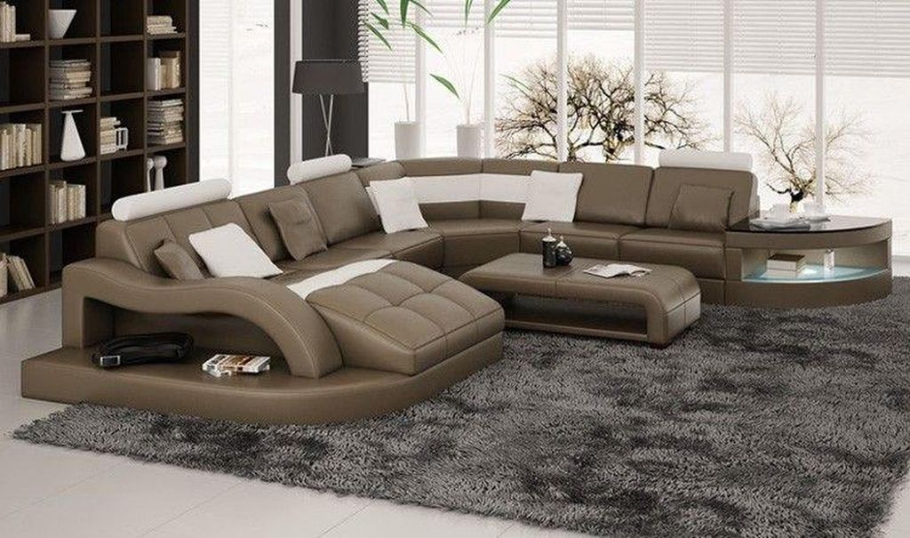 Designer Wohnlandschaft U-Form Couch Ecksofa Polster Garnitur Eckgarnitur Sofa