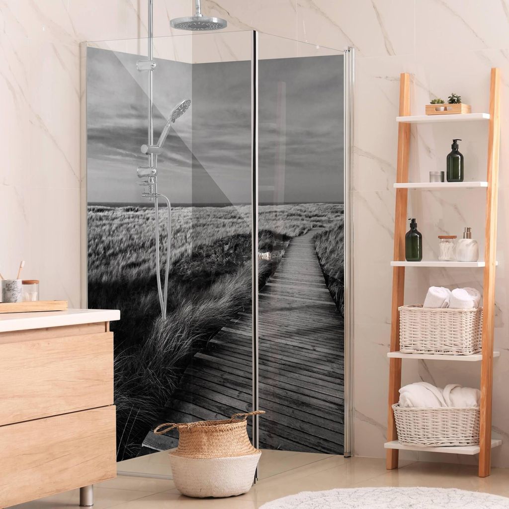 Duschrückwand Strand selbstklebend - 0.61 mm Wandpaneel Produktbild 