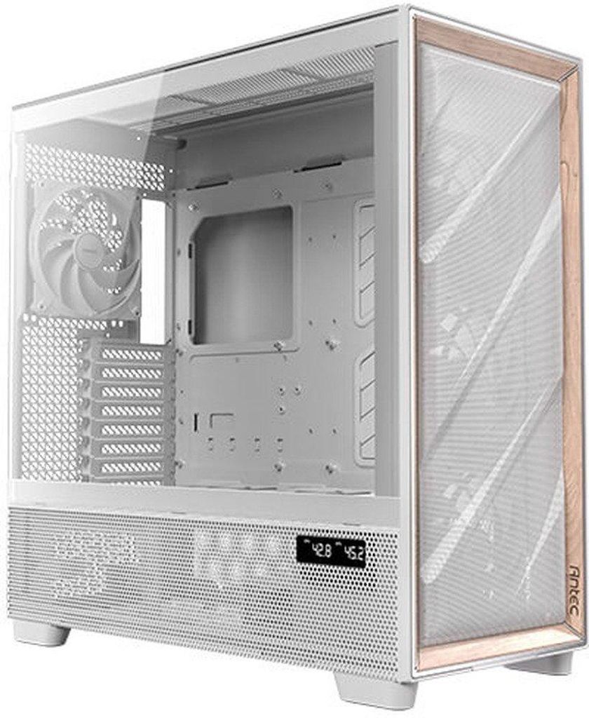 Antec FLUX PRO White EUV, Full Tower, PC, Biały, Drewno, Zdjęcie produktu 