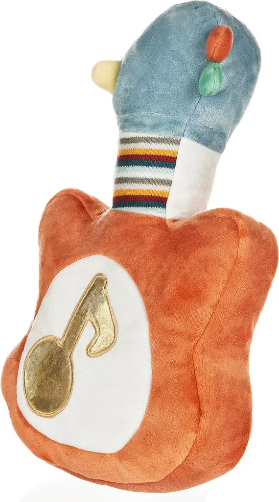 Guitare peluche ZOPA éveil musical bébé sans bruit agressif 3in1