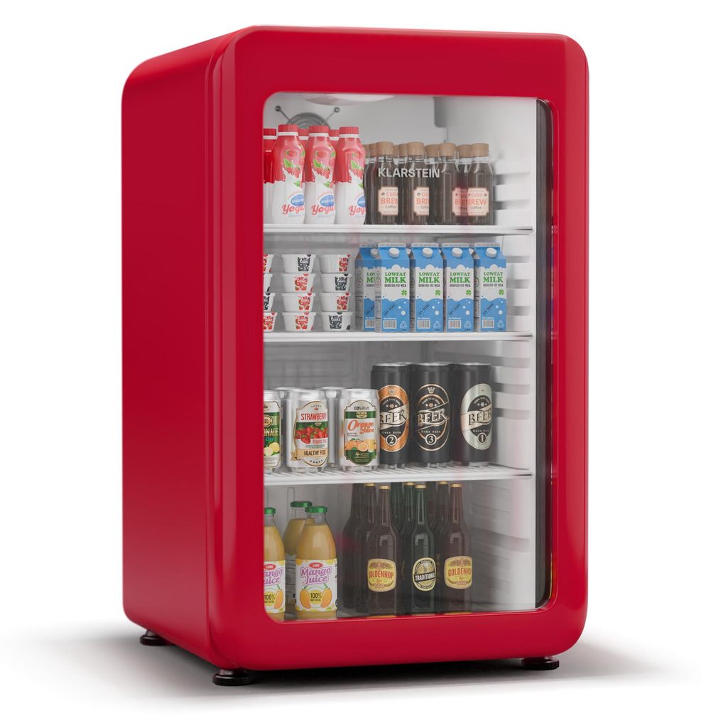 Klarstein Audrey Evo Getränkekühlschrank Mit Glastür - 115 Produktbild 