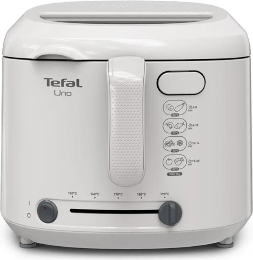 Friteuse Compacte Tefal Uno 1kg FF203B10 - Finis les Problèmes de Place