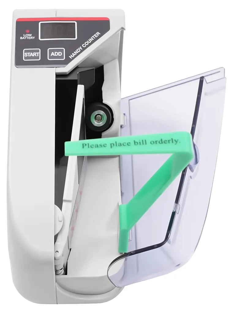 Machine à compter les billets compacte 600/min - Modèle blanc durable UE