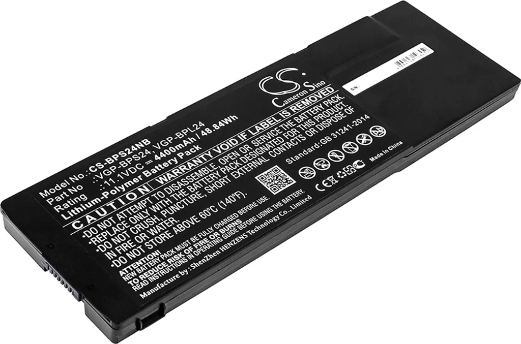 Batterie pour Sony PCG-41216L et VAIO SVS13112EGB - Capacité 4400mAh
