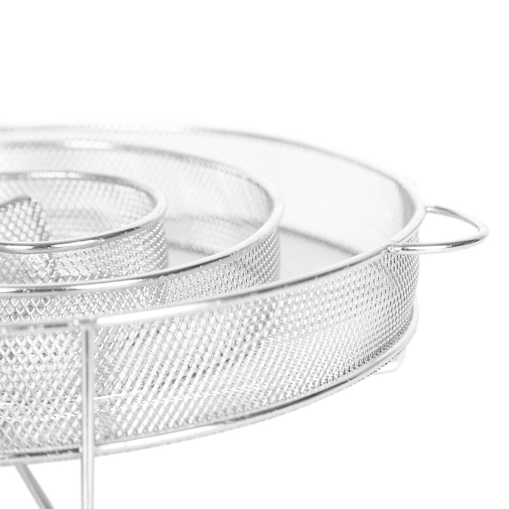 Wiltec BBQ Räucherschnecke aus Edelstahl 16x4,5cm, Produktbild 6