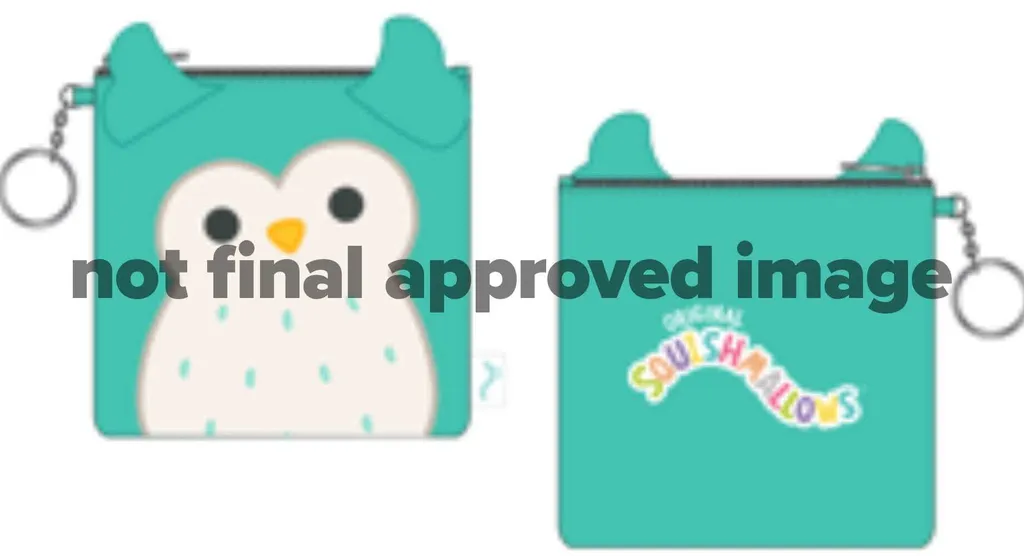Portafoglio Winston Squishmallows Teal - Accessorio Peluche Morbido