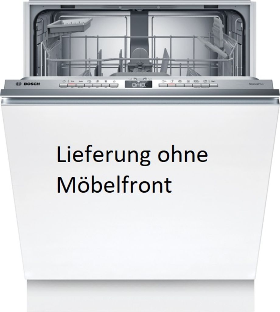 Bosch SBV4ETX08E Serie 4, Smarter XXL-Geschirrspüler Vollintegriert 60 cm
