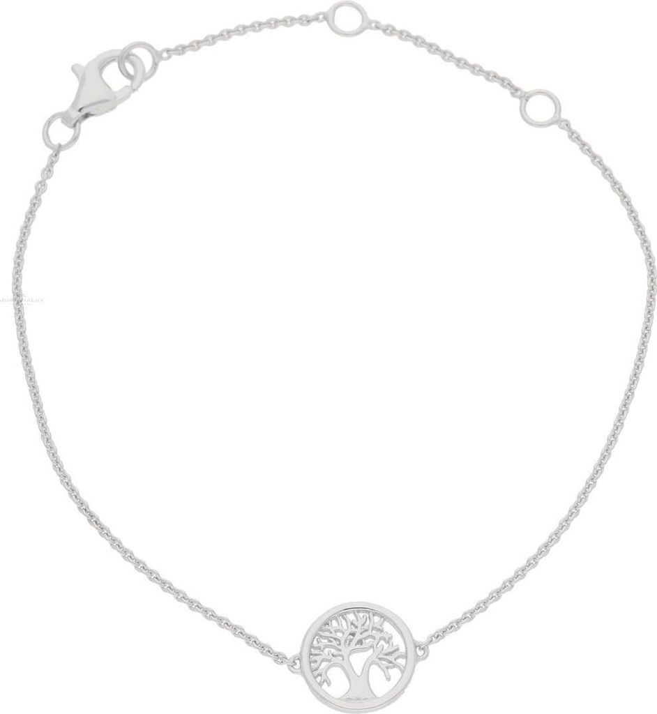 JuwelmaLux Lebensbaum Armband 925/000 Sterling Silber JL10-03-2189 18 cm