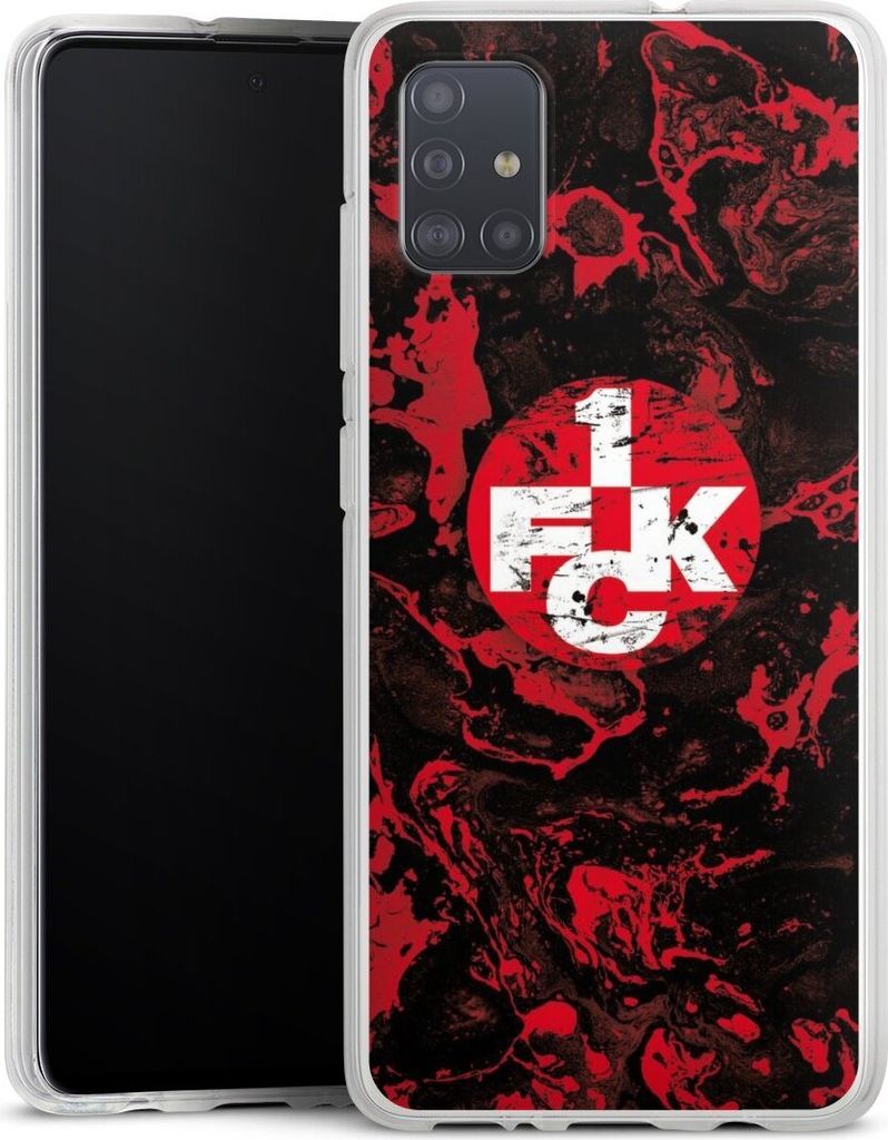DeinDesign Handyhülle für Samsung Galaxy A51 Silikon Hülle Case Smartphone Schutzhülle 1. FC Kaiserslautern 1. FCK Logo