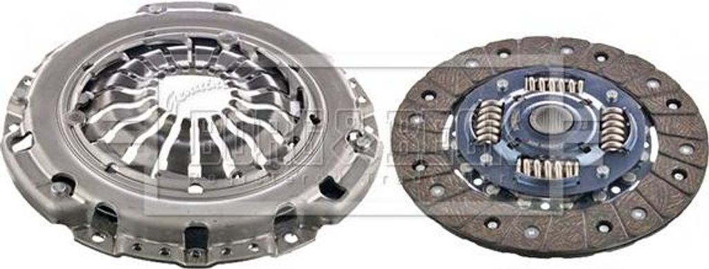 BORG & BECK HK2834 Kupplungssatz OE 4152500500 kompatibel mit Dokker, Lodgy, Logan, Sandero, Citan, Captur, Clio, Kangoo