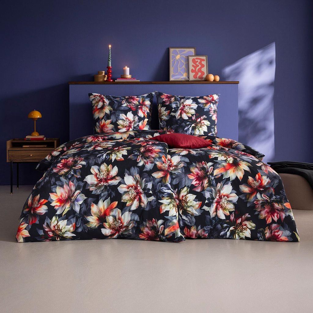 Estella Mako Interlock Jersey Bettwäsche Theodora indigo Produktbild 