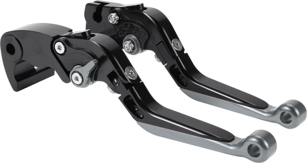 Kurze Lange Brems- und Kupplungshebel für Yamaha YZF R1 15-22 6-fach verstellbar Motorrad Lenker Bremshebel Aluminiumlegierung Schwarz Griff Titan...