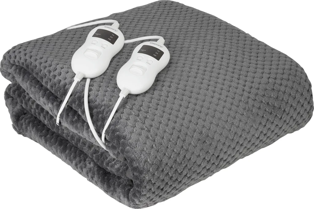 Couverture Chauffante Camry CR 7417 Grise : Dites Adieu au Lit Froid !