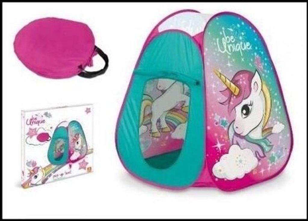 Mondo Pop-up Spielhaus Zelt Einhorn fr Kinder - Unicorn Zelt