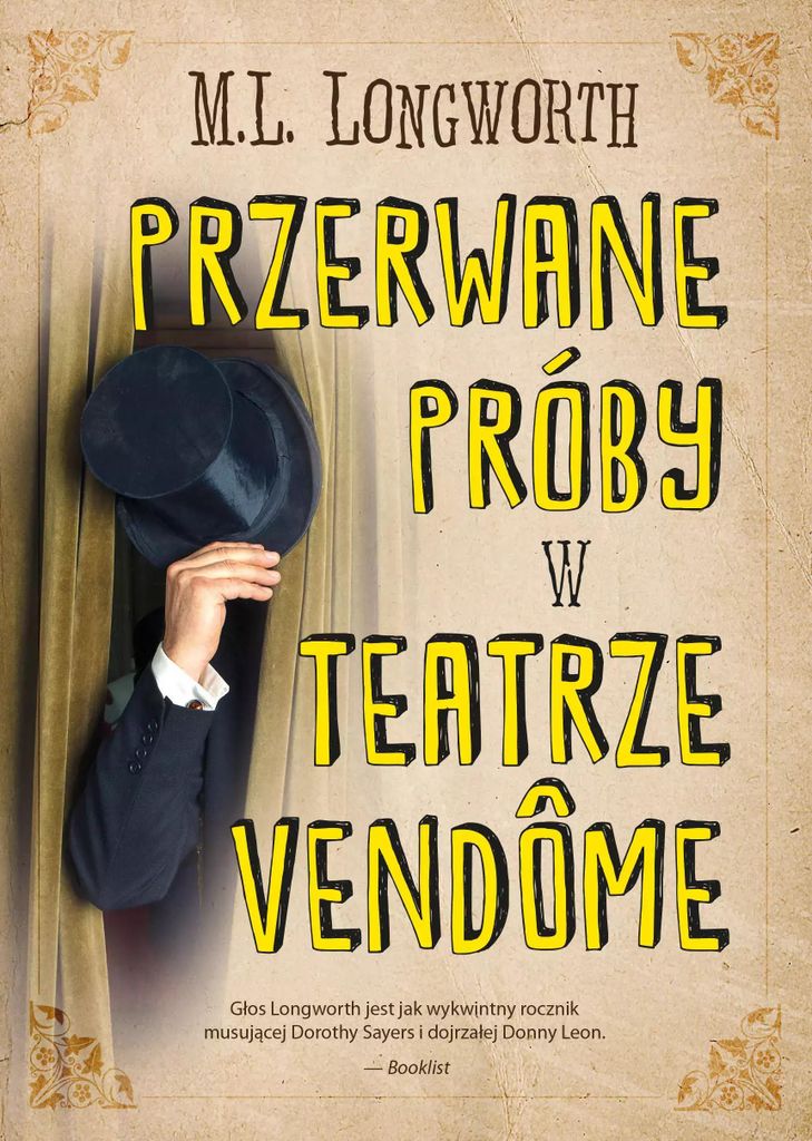 Przerwane próby w teatrze Vendome - M.L. Longworth (Buch auf Polnisch)
