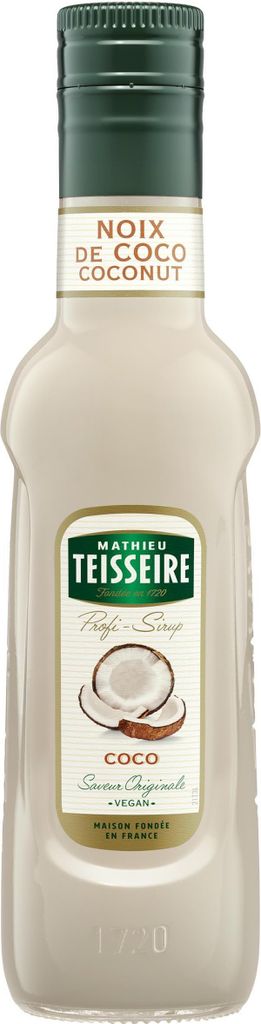 Mathieu Teisseire Getränke-Sirup Cocos 0,25L (1er Pack) Produktbild 