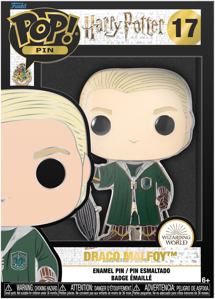 Harry Potter - Draco Malfoy 17 - Funko Pin