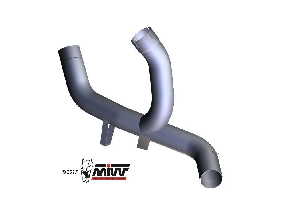 Tube MIVV de suppression catalyseur haute performance Multistrada V2